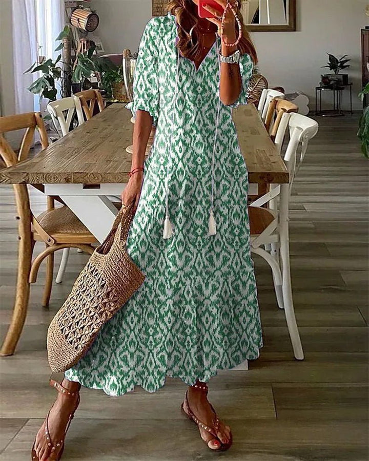 Camille | Robe bohème sans effort à coupe flatteuse