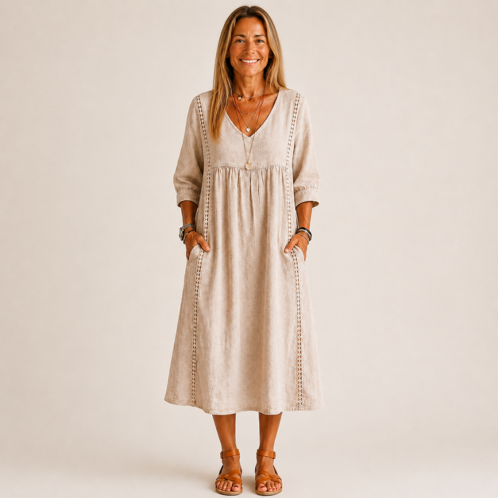 Juliette | Robe élégante avec dentelle