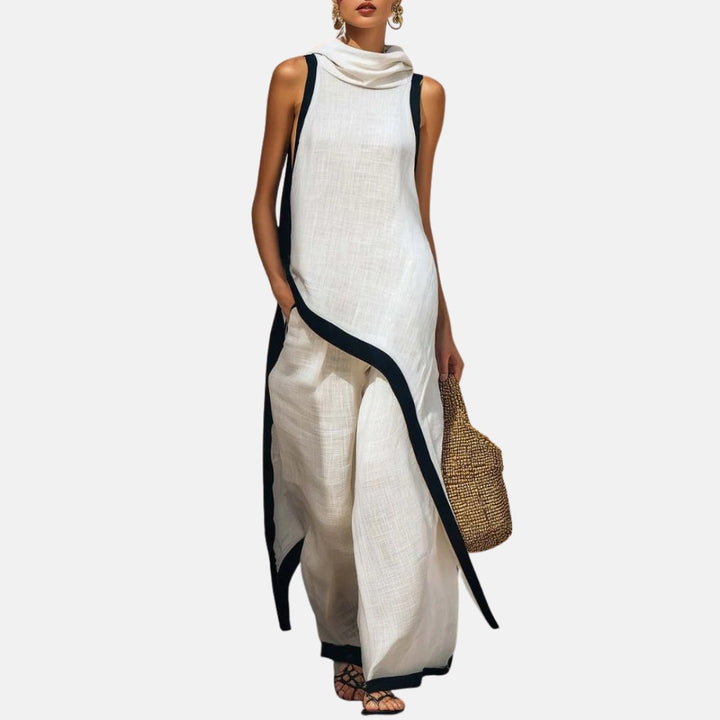 Vivienne | Ensemble Tunique et Pantalon Large