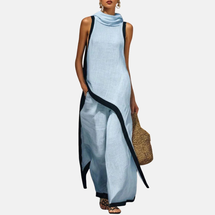Vivienne | Ensemble Tunique et Pantalon Large