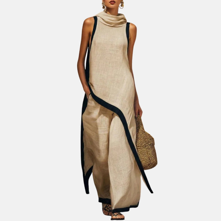 Vivienne | Ensemble Tunique et Pantalon Large