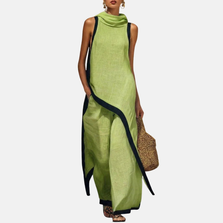 Vivienne | Ensemble Tunique et Pantalon Large