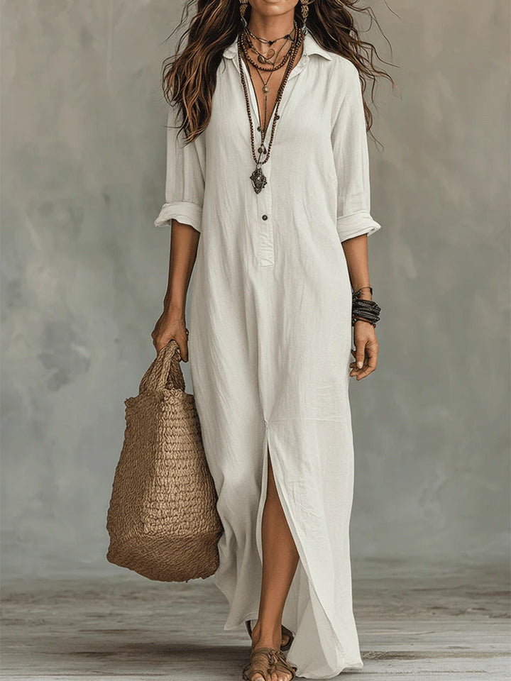 Willow | Robe Maxi Élégante à Silhouette Flatteuse