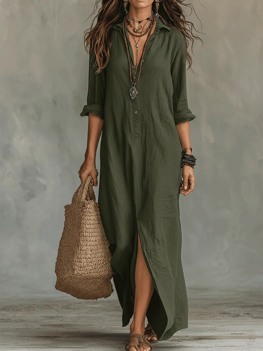 Willow | Robe Maxi Élégante à Silhouette Flatteuse