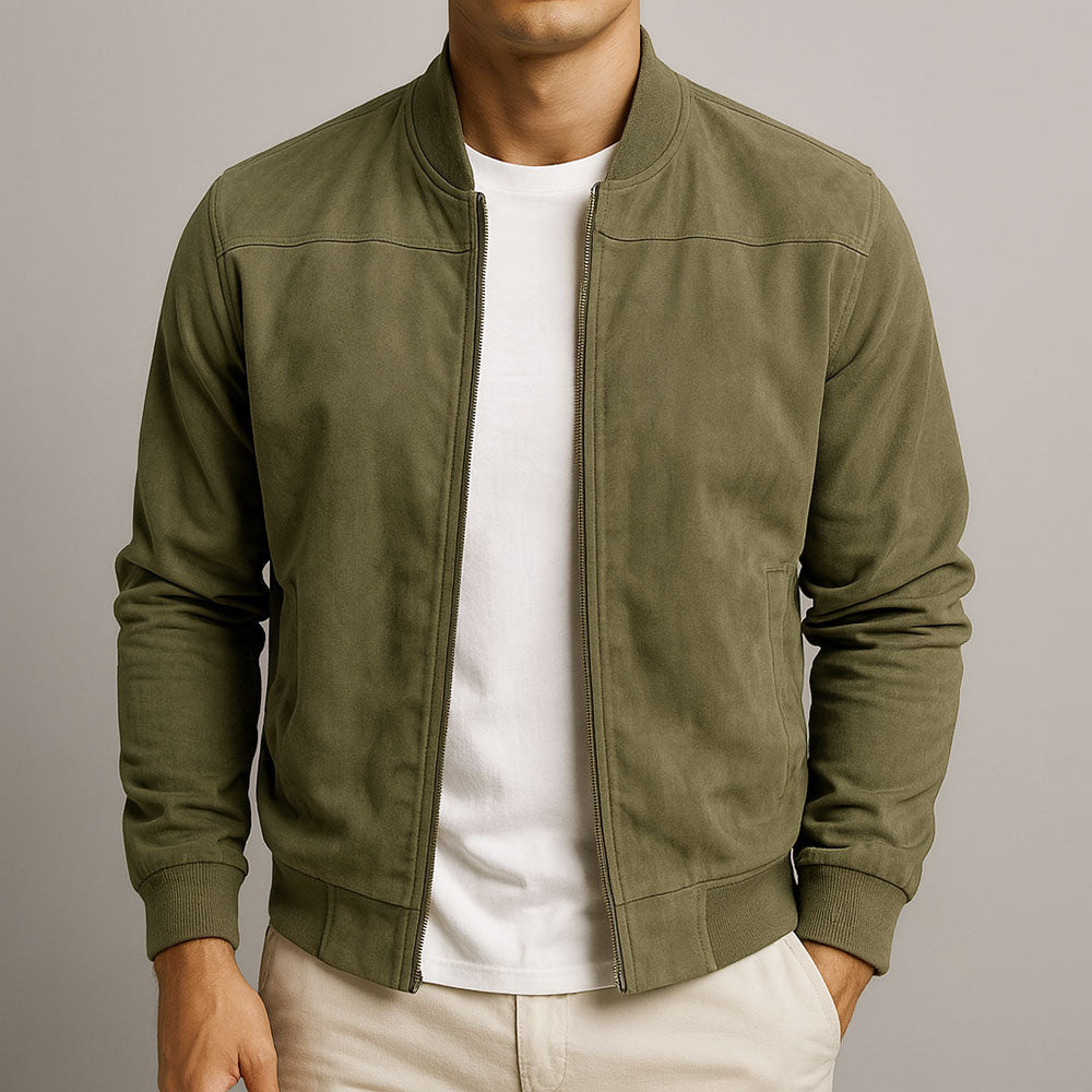 Félix™ | Le Blouson en Suède Authentique pour Homme