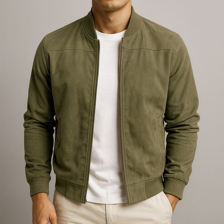 Félix™ | Le Blouson en Suède Authentique pour Homme