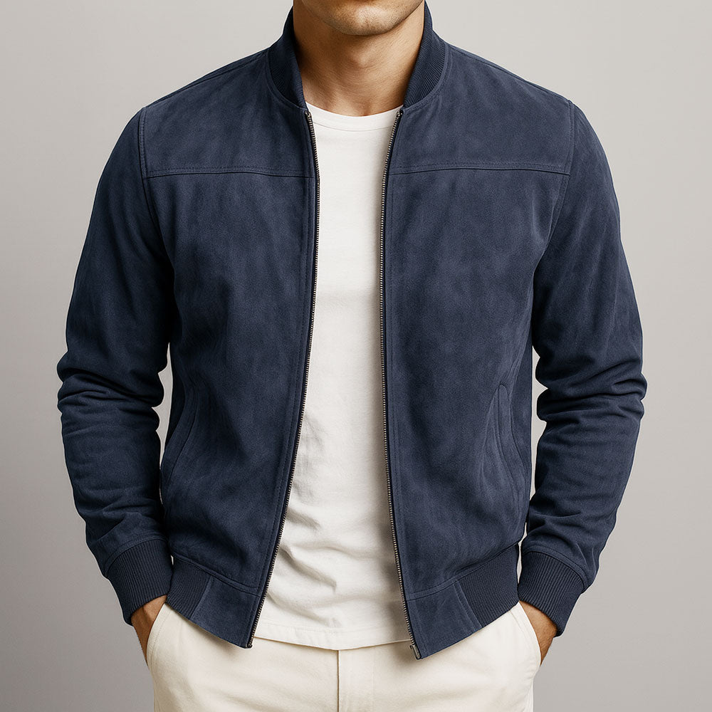 Félix™ | Le Blouson en Suède Authentique pour Homme