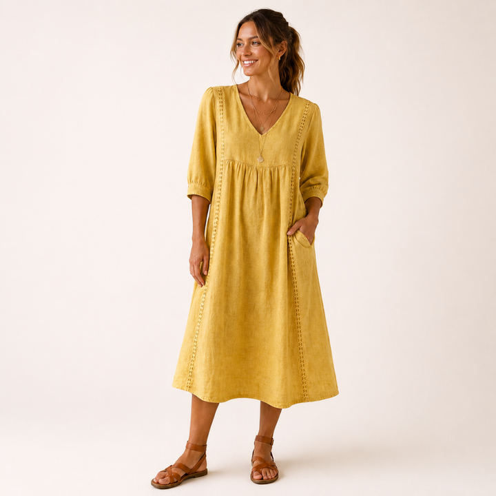 Juliette | Robe élégante avec dentelle