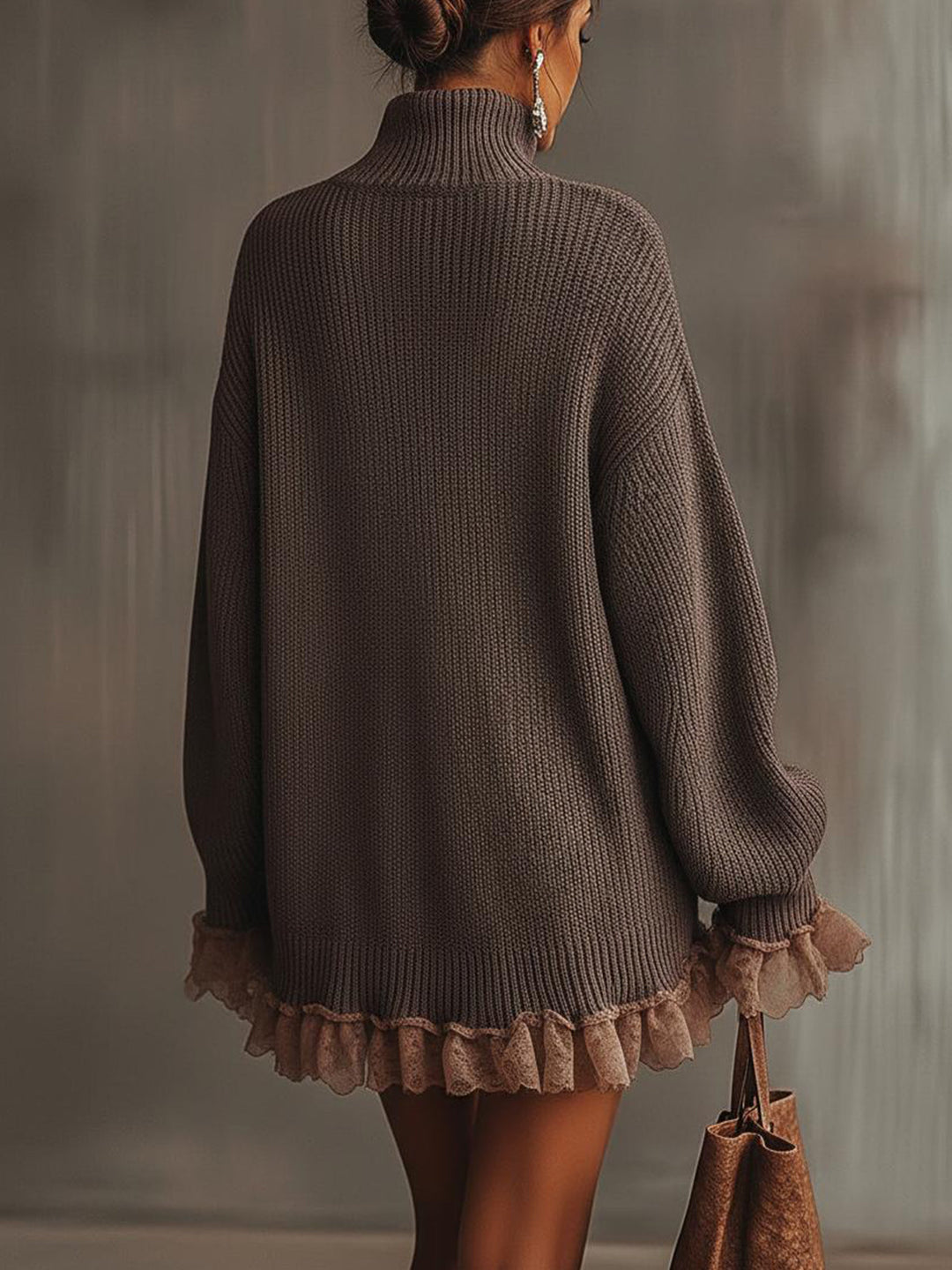 Valesyn™ | Élégante Robe-Pull Décontractée