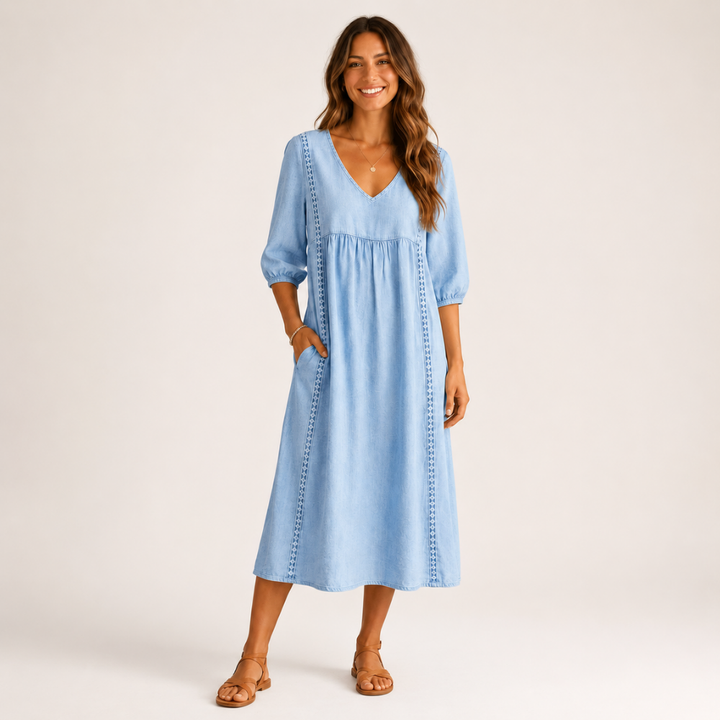 Juliette | Robe élégante avec dentelle