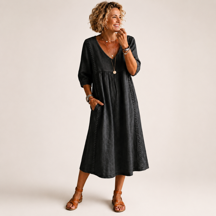 Juliette | Robe élégante avec dentelle