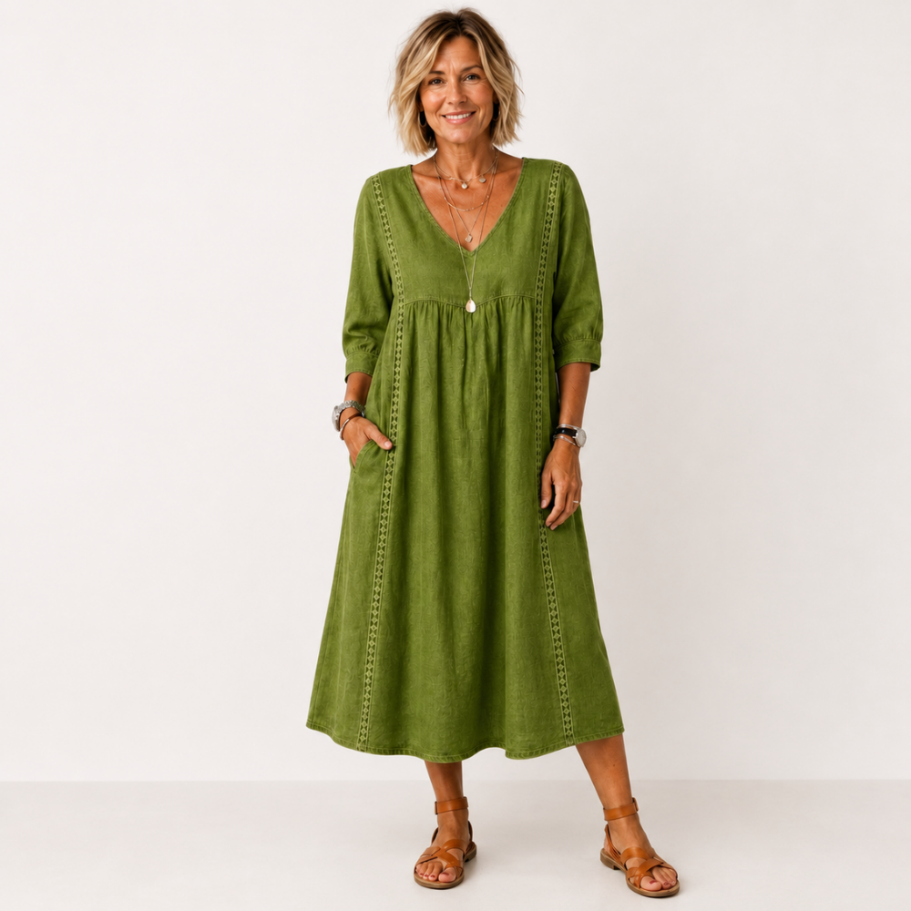 Juliette | Robe élégante avec dentelle