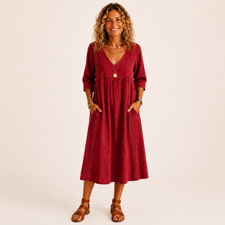 Juliette | Robe élégante avec dentelle