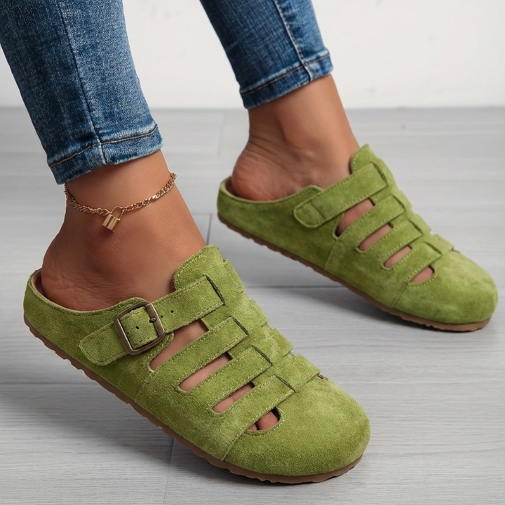 Audrey | Sandales mules confort sans fermeture