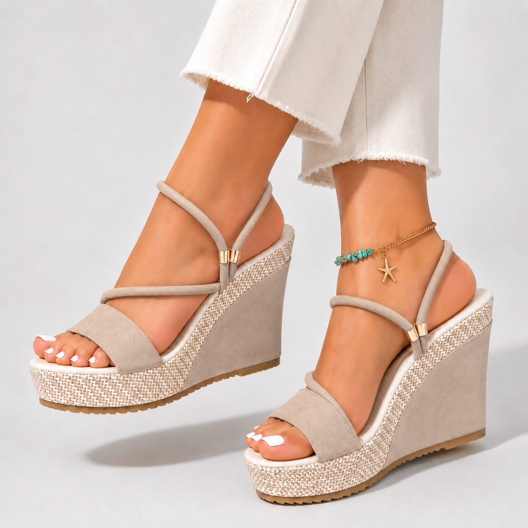 Valentine | Sandales Compensées Confortables