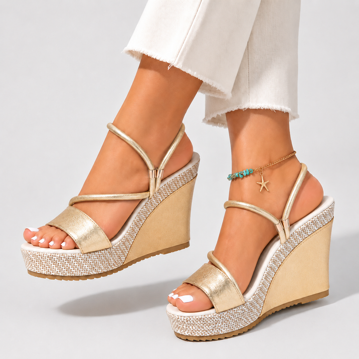 Valentine | Sandales Compensées Confortables