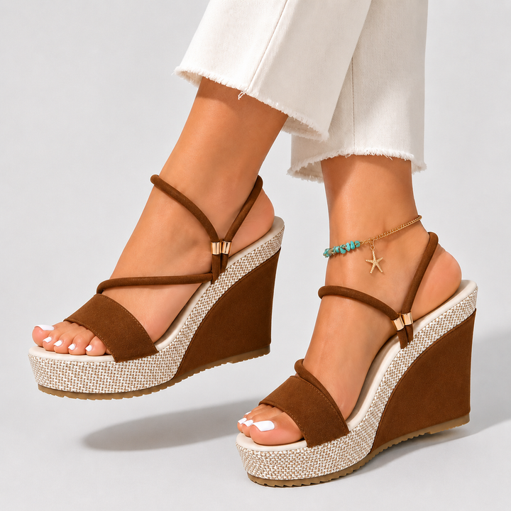 Valentine | Sandales Compensées Confortables