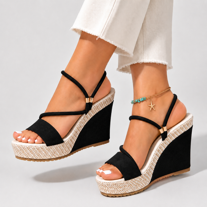 Valentine | Sandales Compensées Confortables