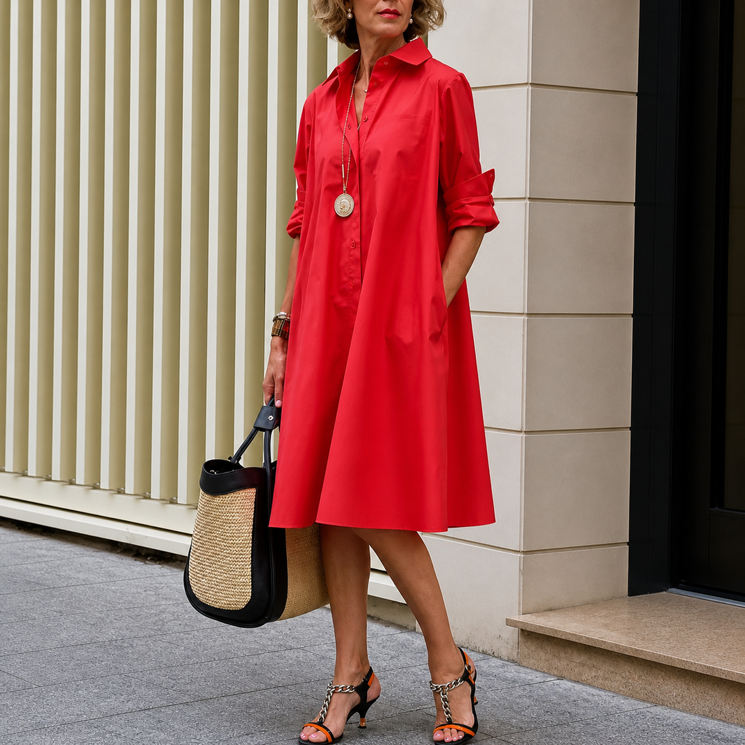 Judy | Robe Chemise Intemporelle