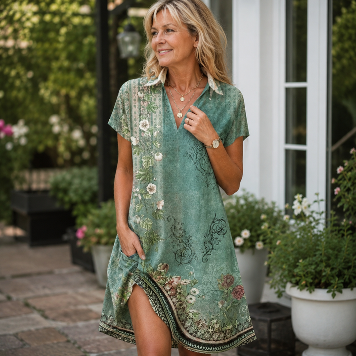 Elisé | Robe midi fluide et élégante