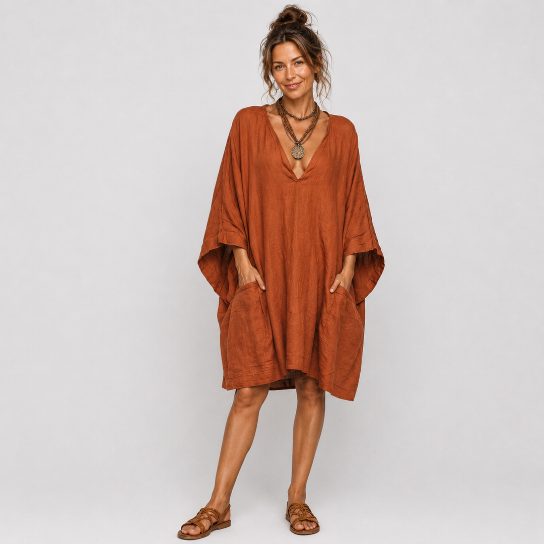 Eléa | Robe Oversize Décolletée