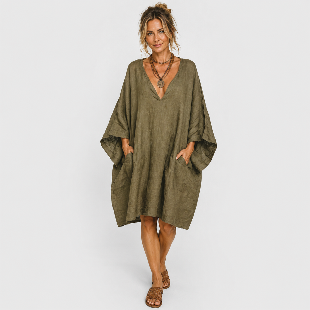 Eléa | Robe Oversize Décolletée