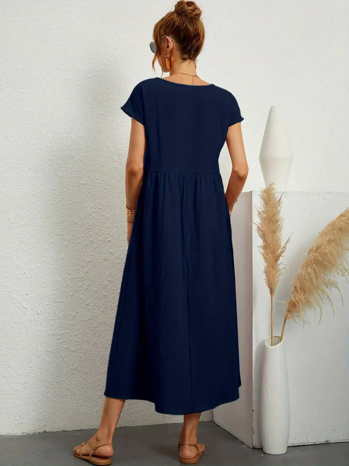 Clara™ | Robe midi fluide élégance intemporelle