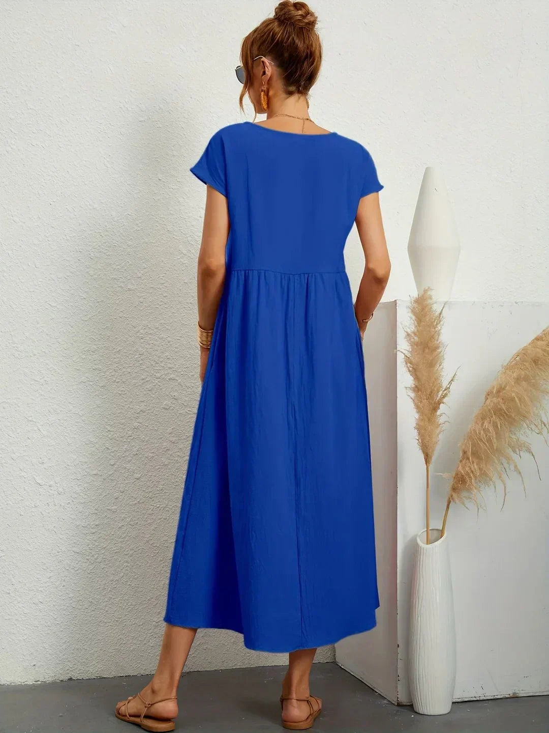 Clara™ | Robe midi fluide élégance intemporelle
