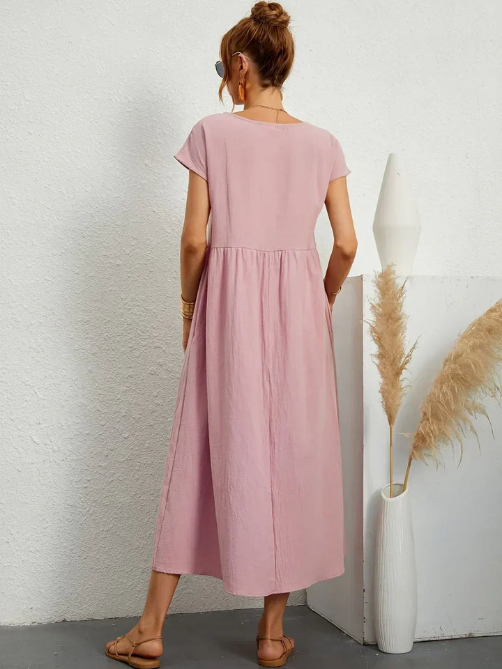 Clara™ | Robe midi fluide élégance intemporelle
