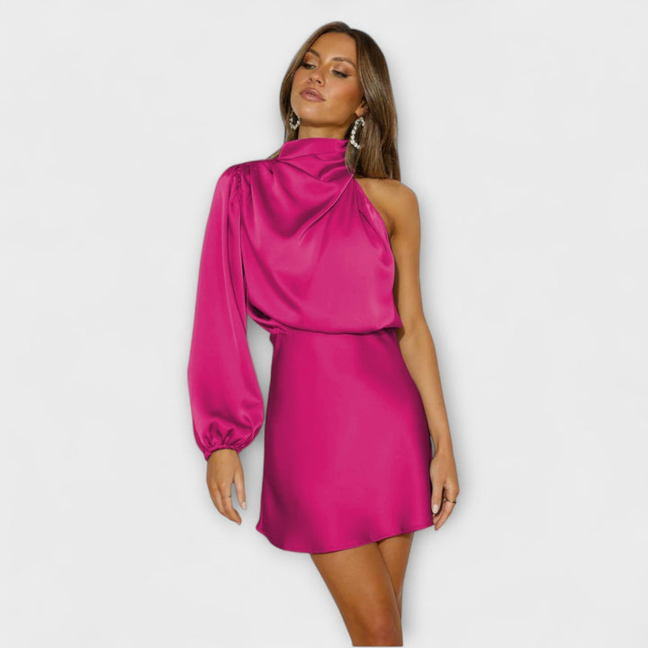 Mara™ | Asymmetrical Draped Robe