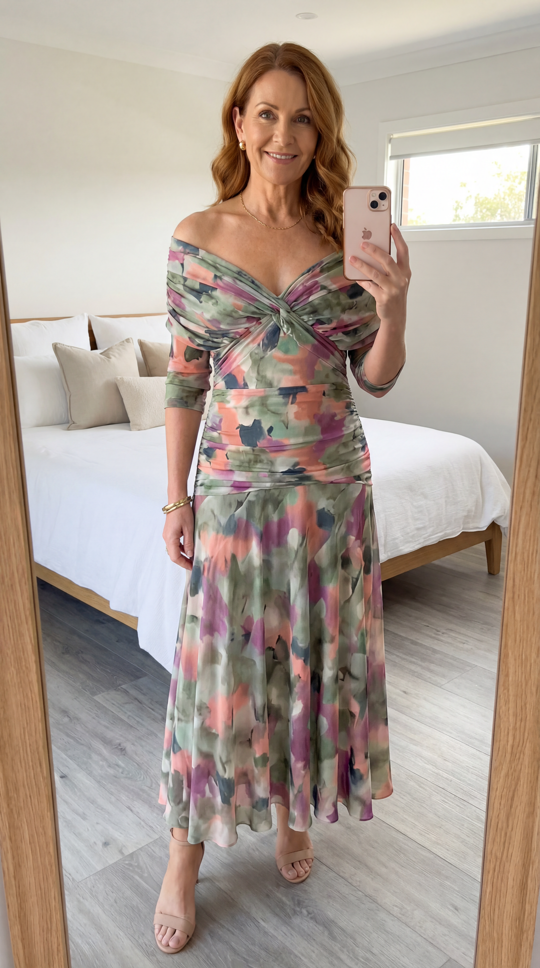 Fiona | Robe Maxi Fleurie