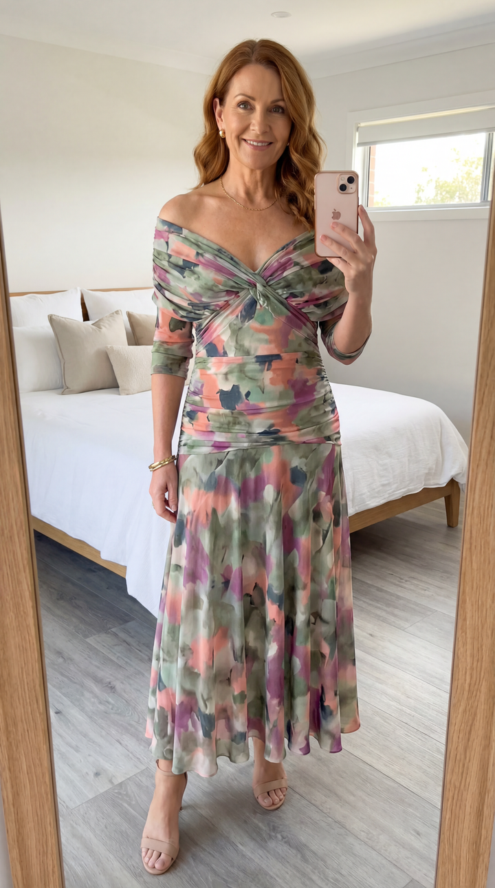 Fiona | Robe Maxi Fleurie
