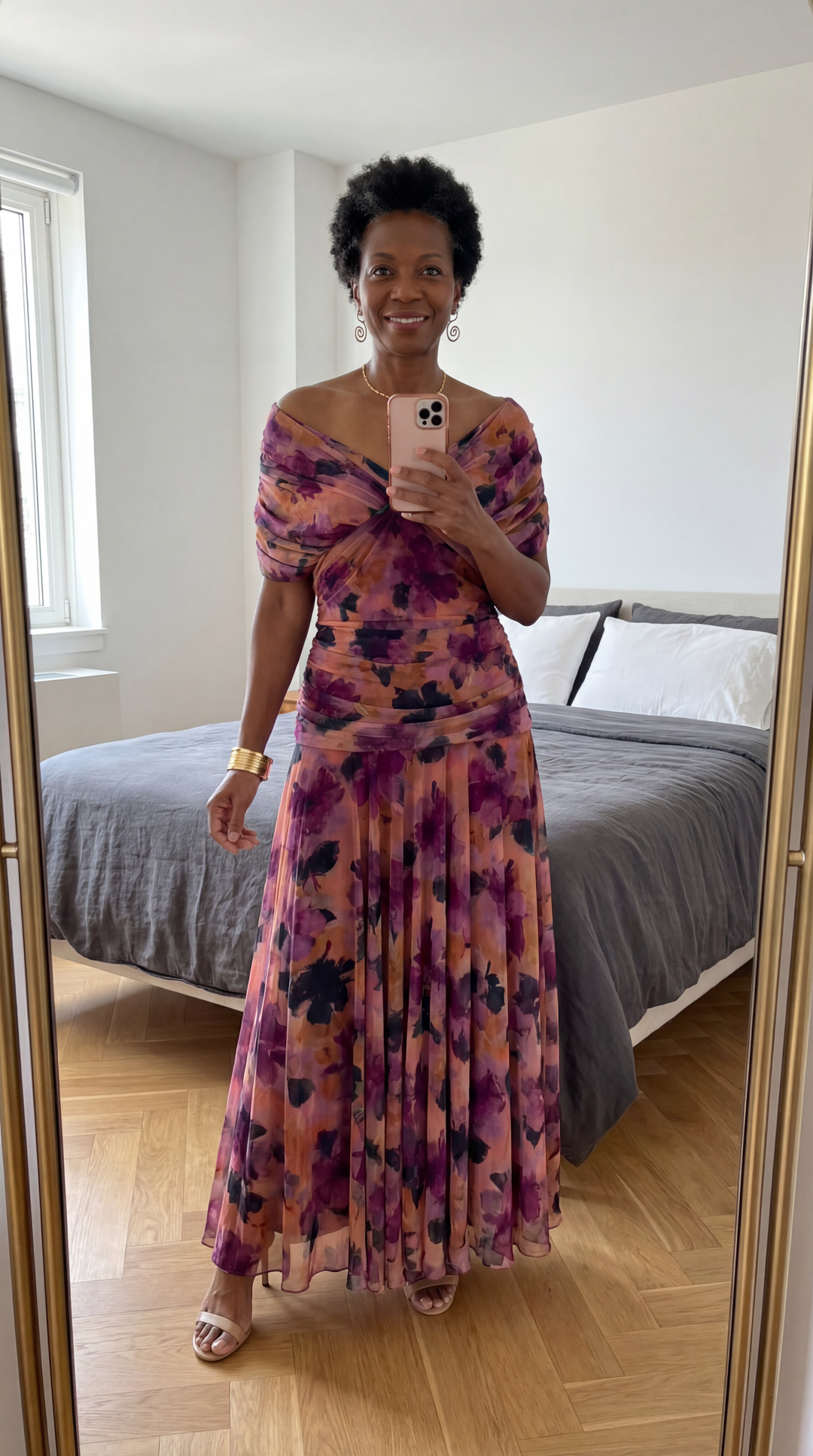 Fiona | Robe Maxi Fleurie