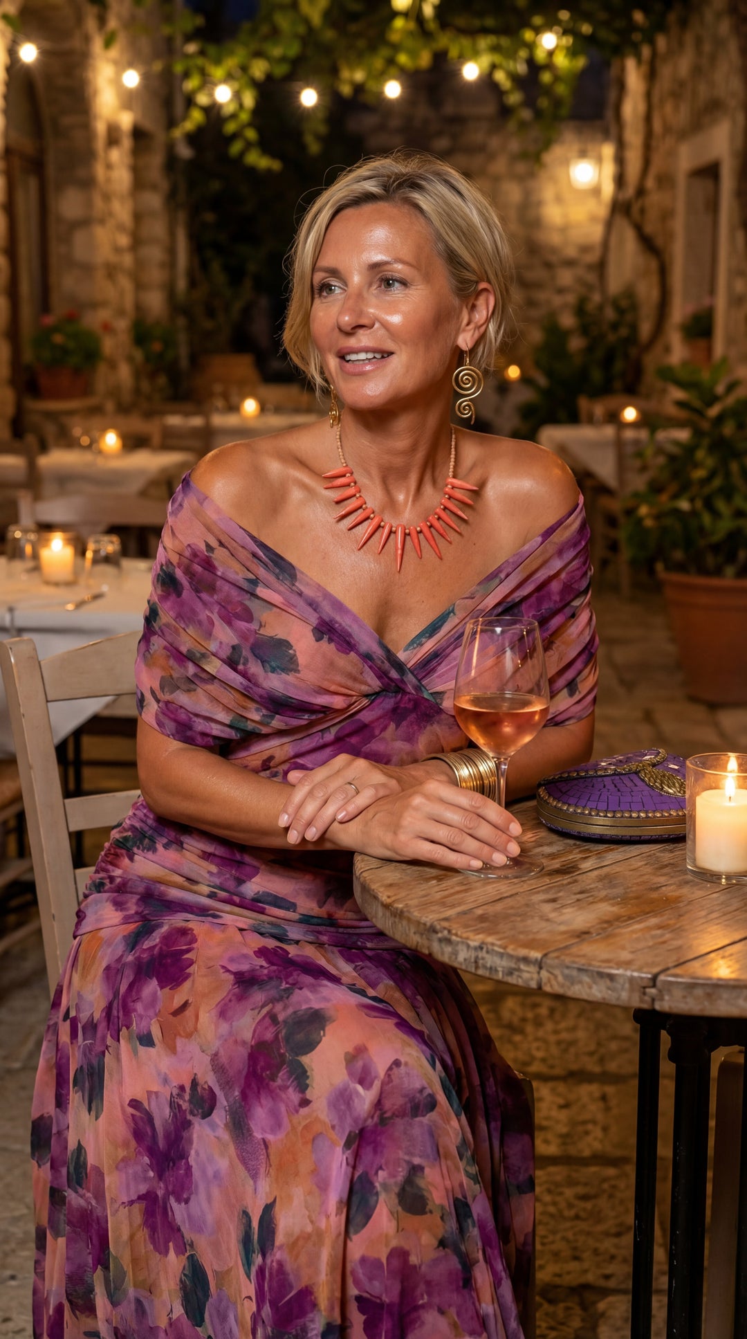 Fiona | Robe Maxi Fleurie