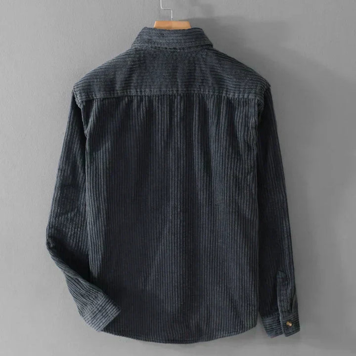 Thomas™ | Chemise Velours Côtelé Élégance Intemporelle