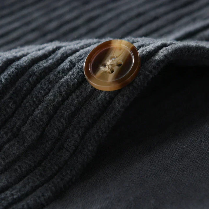 Thomas™ | Chemise Velours Côtelé Élégance Intemporelle