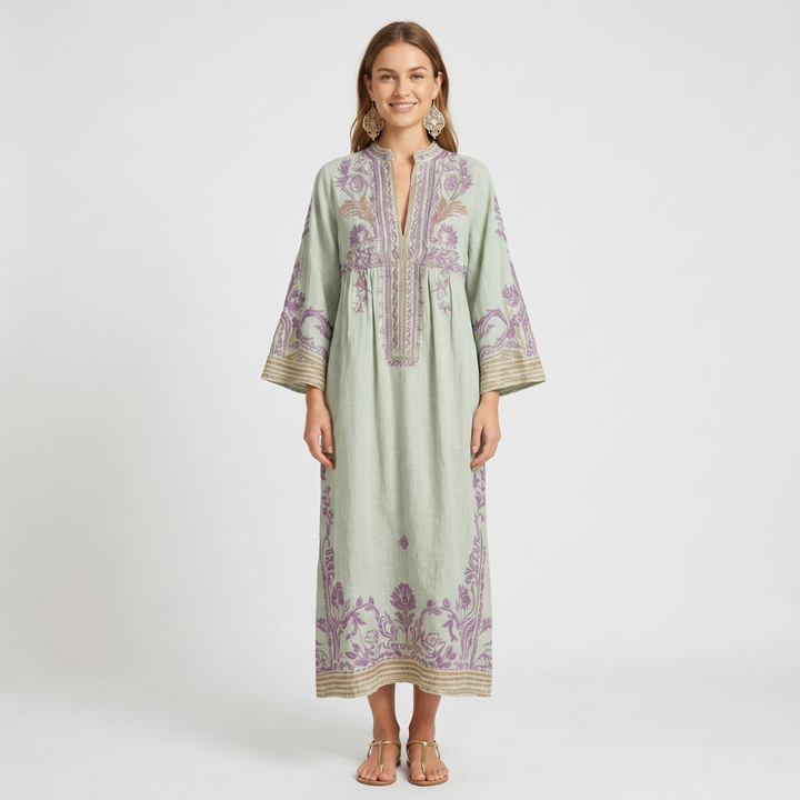 Judith | Robe Fluide Brodée