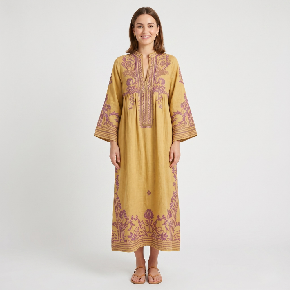 Judith | Robe Fluide Brodée