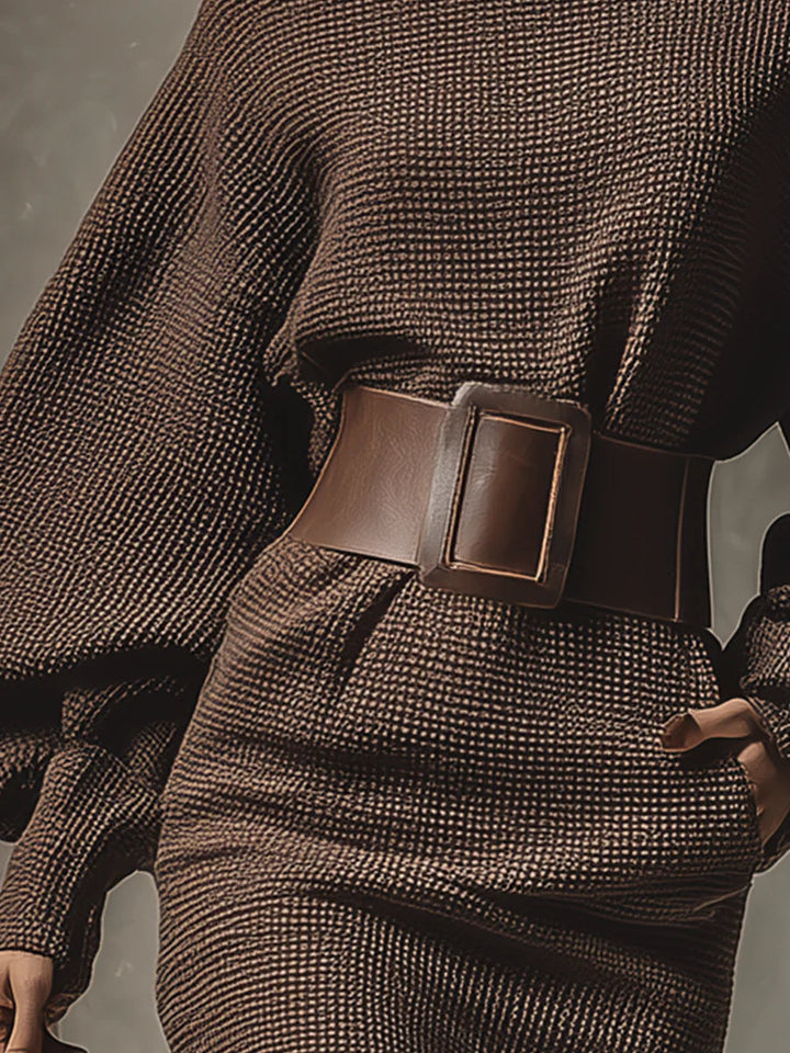 Inyellea™ | Élégante Robe-Pull Décontractée