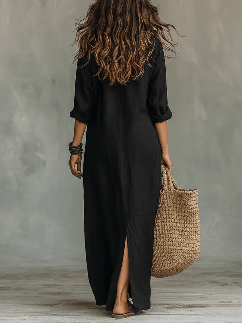 Willow | Robe Maxi Élégante à Silhouette Flatteuse