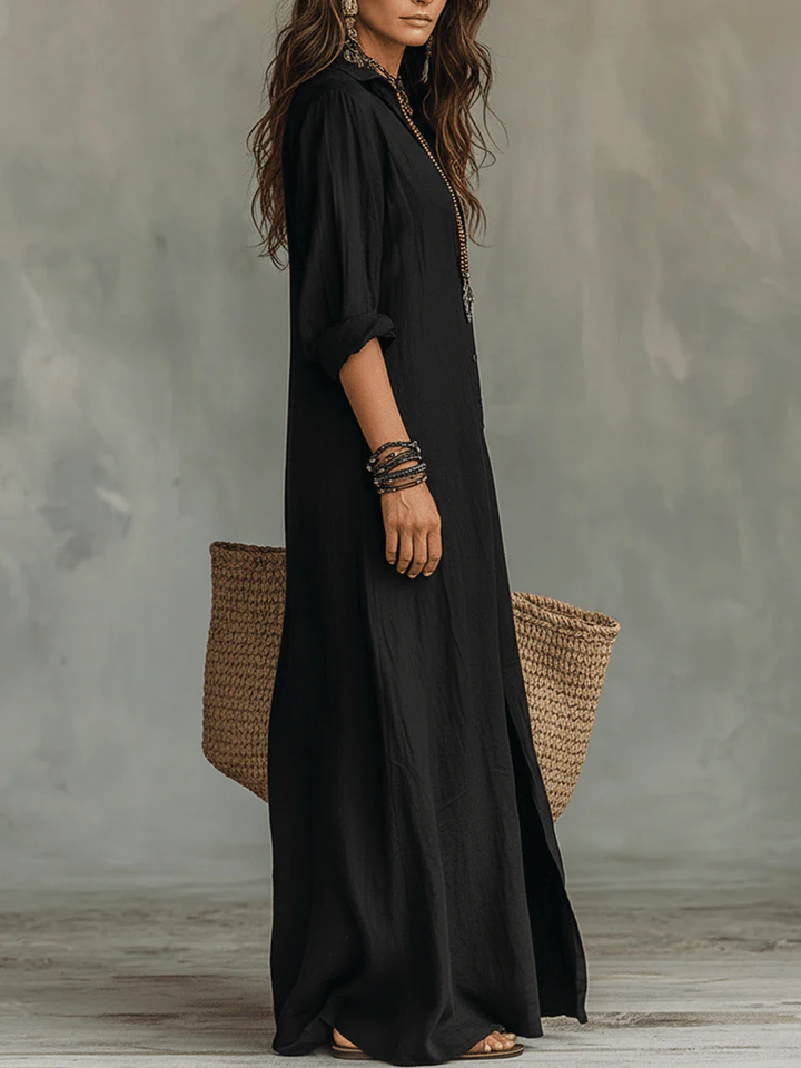 Willow | Robe Maxi Élégante à Silhouette Flatteuse