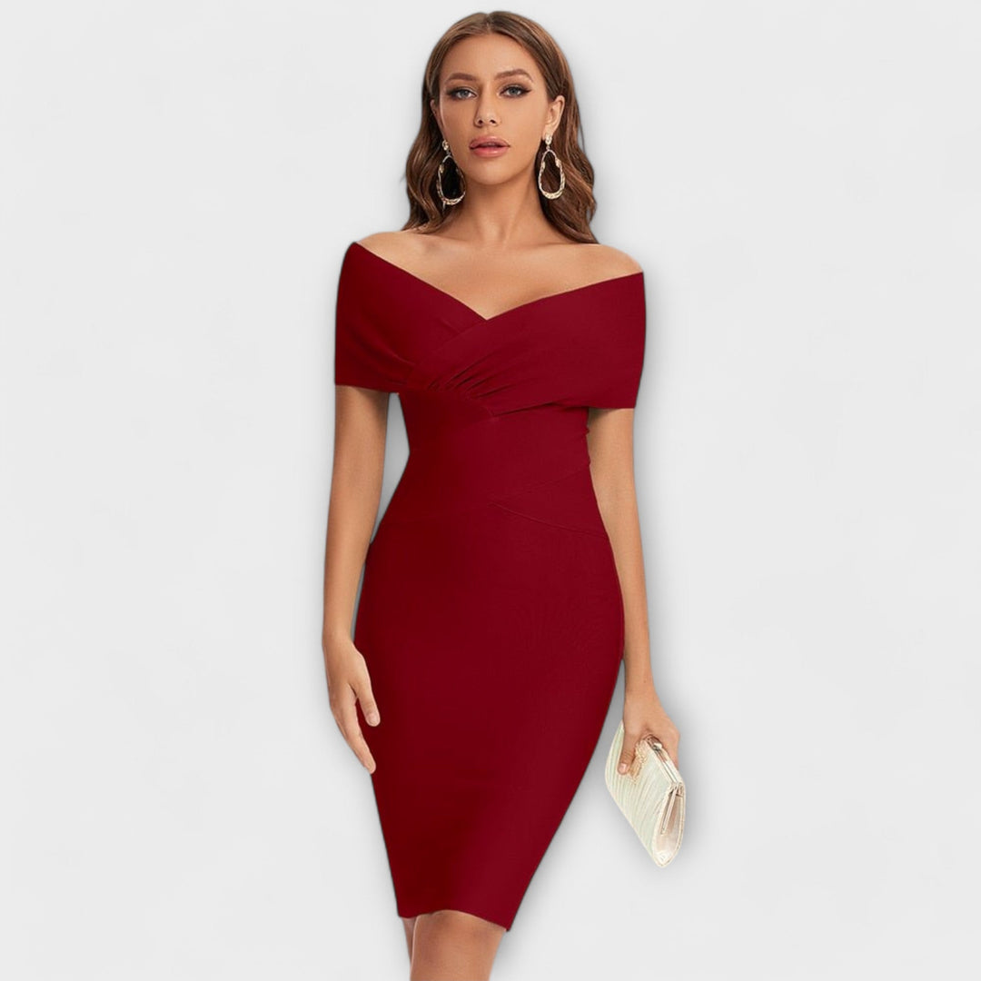 Livia™ | Élégante Robe à Col V