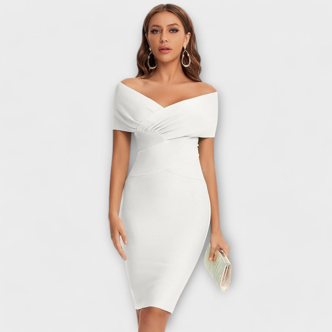Livia™ | Élégante Robe à Col V