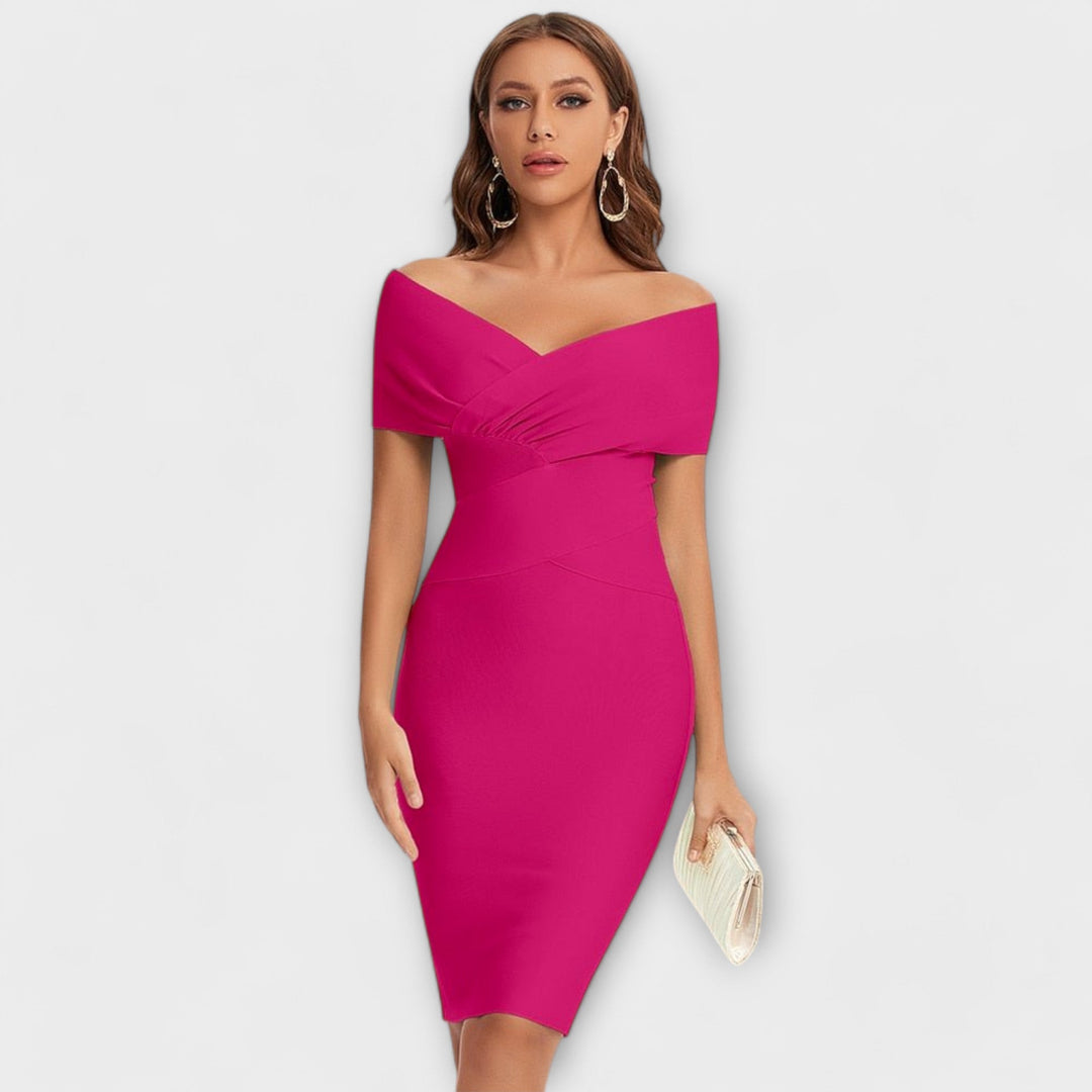 Livia™ | Élégante Robe à Col V