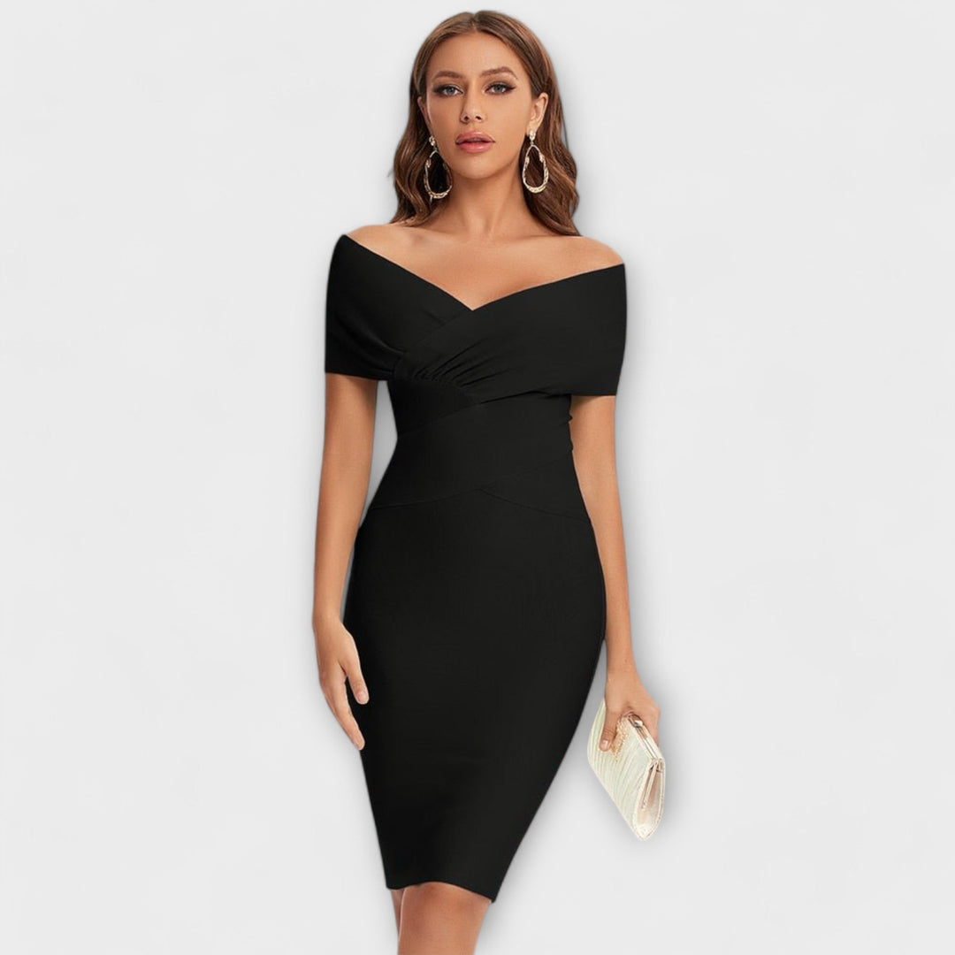 Livia™ | Élégante Robe à Col V