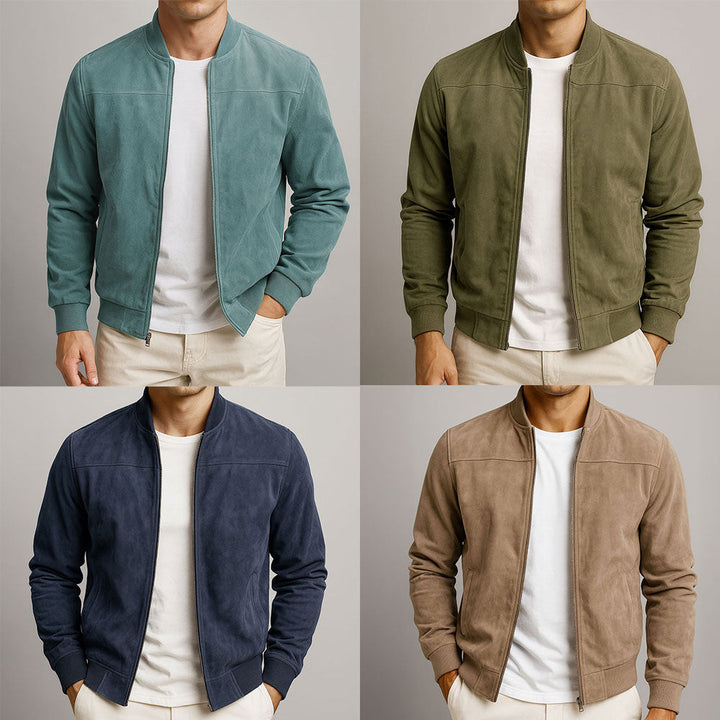 Félix™ | Le Blouson en Suède Authentique pour Homme