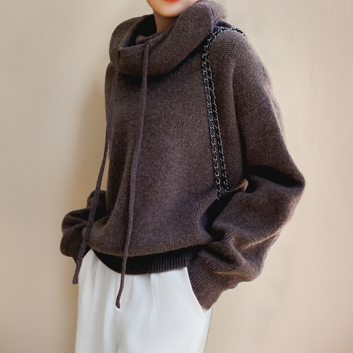 Élianne | Pull élégant à col roulé