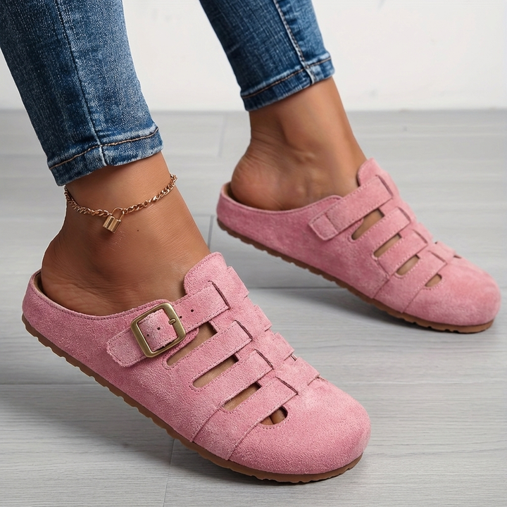 Audrey | Sandales mules confort sans fermeture