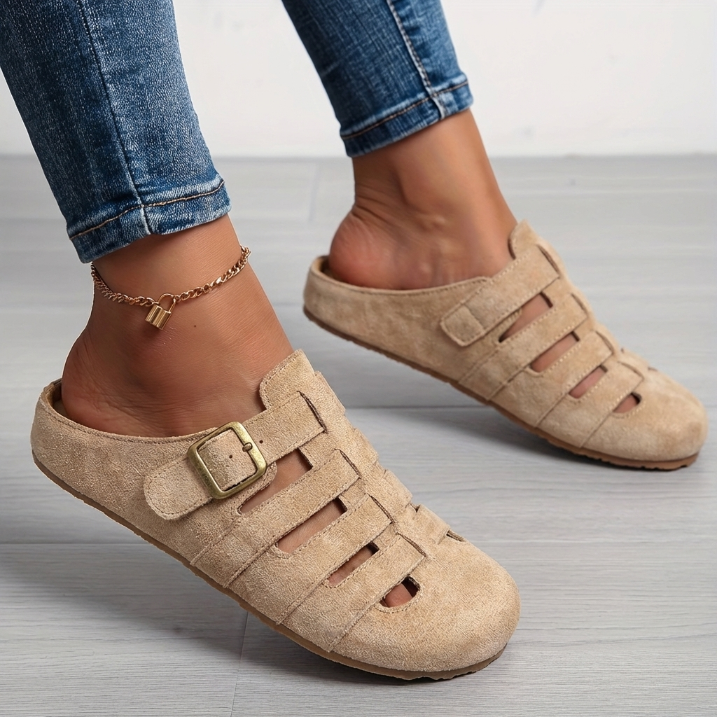 Audrey | Sandales mules confort sans fermeture