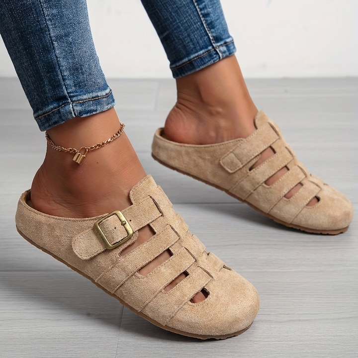 Audrey | Sandales mules confort sans fermeture